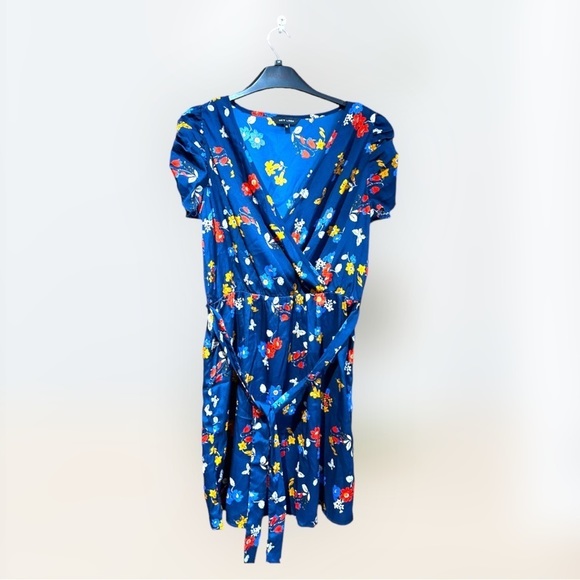 New Look Dresses & Skirts - - Butterfly floral mixed print navy multicoloured dress size 14 new newlook